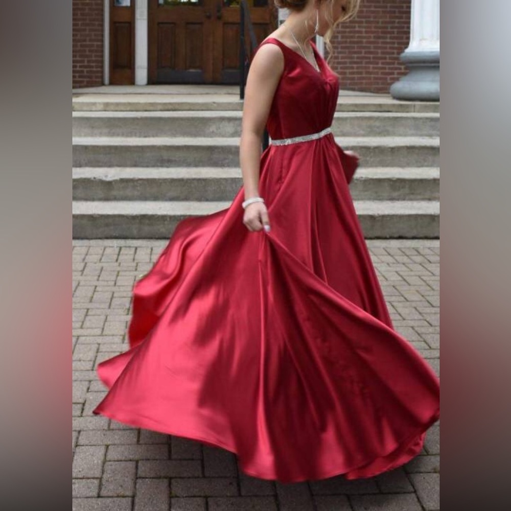 Red Prom Dress - Picture 4 of 4